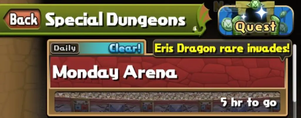 eris dragon rare invade in monday arena