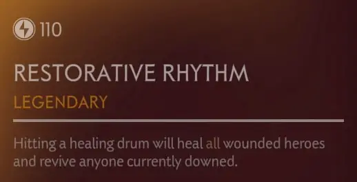 restorative rhythm description