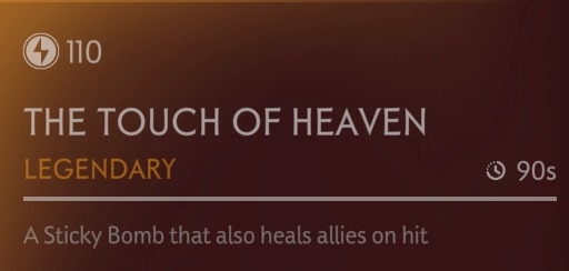 the touch of heaven description