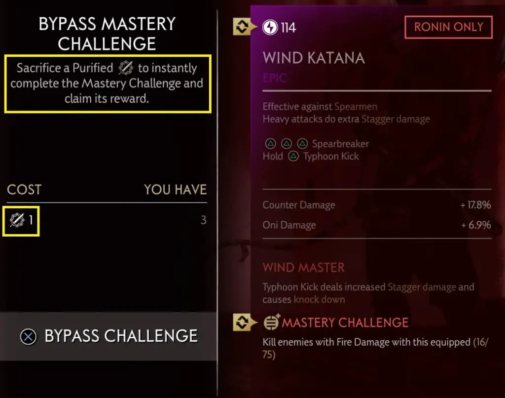 bypass mastery challenge